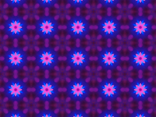 Abstract kaleidoscopic purple texture