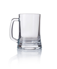  empty beer glass