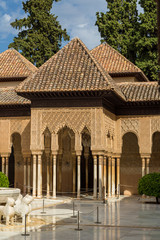 Obraz premium Les splendeurs de l'Alhambra à Grenade en Andalousie.