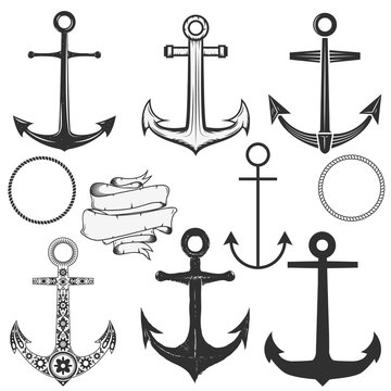 Naklejki anchor label
