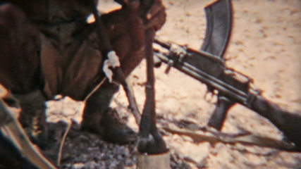 Aden Protectorate soldier water pipe smoke Qat HD 0128