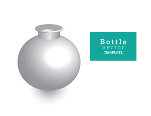 bottle vector template for design