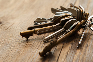 Bunch of different keys