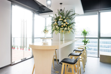 interior of modern office