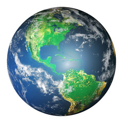 Planet earth - America