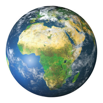 Planet earth - Africa