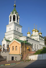 Fototapeta na wymiar Церковь Рождества Иоанна Предтечи в Нижнем Новгороде