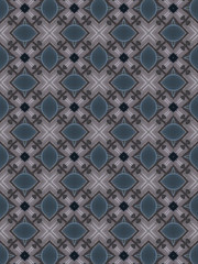 Pattern of kaleidoscope abstract grey pattern
