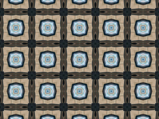 Obraz premium Kaleidoscopic pattern texture