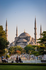 Fototapeta na wymiar Istanbul, Blaue Moschee