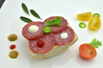 small party sandwiches
