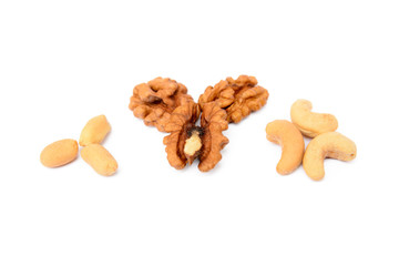 three types of nuts