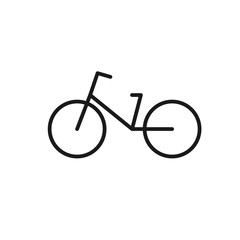 Vector icon bike