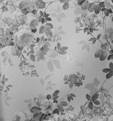 Retro Lace Floral Seamless Pattern Fabric Background Vintage Style