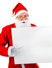 Santa Claus with the Board