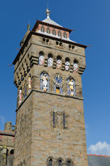 Cardiff Castle clocktower