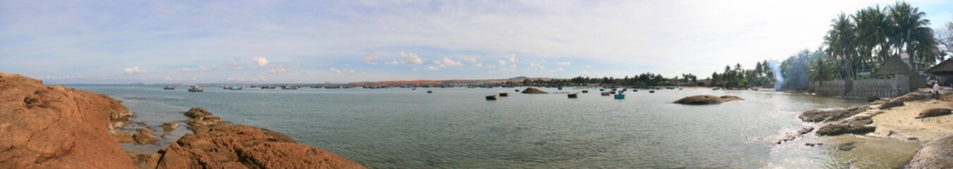 Fototapeta premium Panoramic views of Mui Ne 
