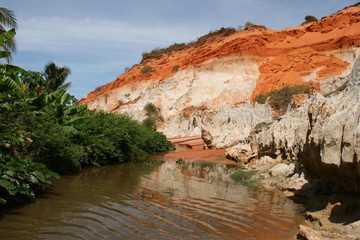 sandstone canyon near Mui Ne
