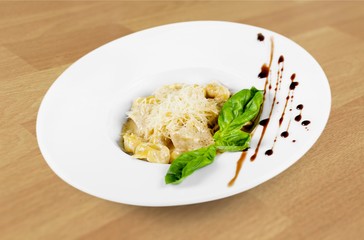 Raviolli.