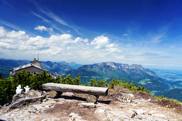 Fototapeta na wymiar Alps mountains, Bavaria