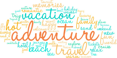 Adventure Word Cloud