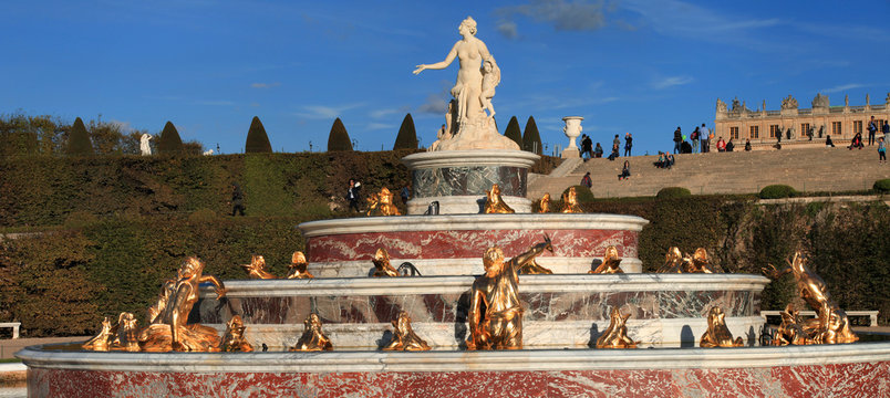 Ch&acirc;teau de Versailles, bassin de Latone
