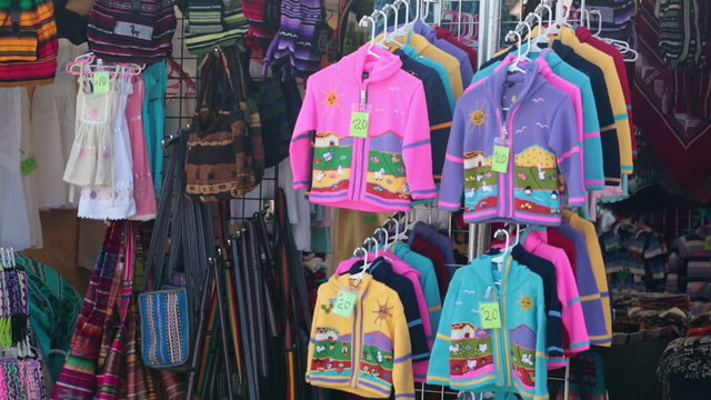 Carnival outdoor flea market clothing sales HD 9618