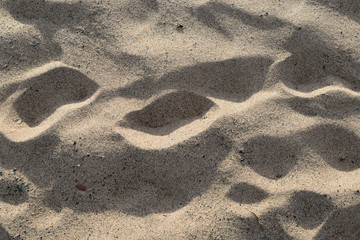 Closeup Detail of Sandy Lake Superior Beach