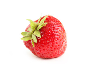 Strawberry isolated on a white