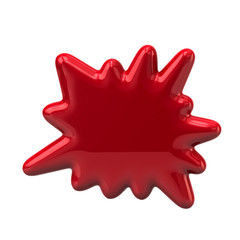 Red bursting star icon