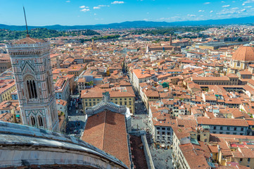 Italy, Florence, Shot from the Duomo