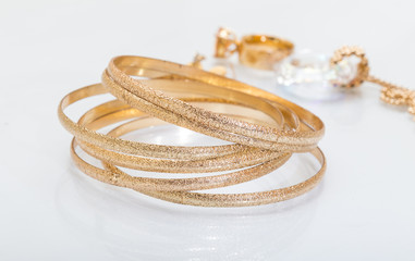 Gold bracelets Moroccan