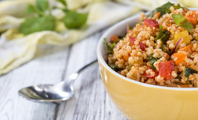 Fresh made Bulgur Salad