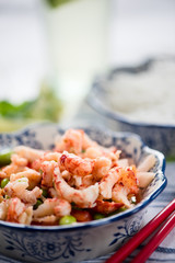 Asian style healthy salad