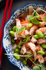 Asian style healthy salad
