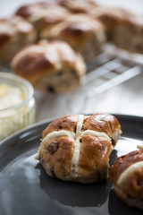 English cream tea, fresh scones