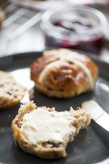 English cream tea, fresh scones