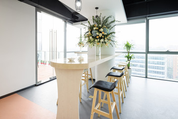 interior of modern office