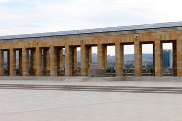 Fototapeta premium Anitkabir mausoleum of Ataturk, Ankara, Turkey