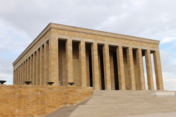 Fototapeta premium Anitkabir mausoleum of Ataturk, Ankara, Turkey
