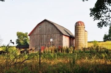 Barn at Sunset