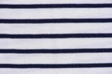 Black and white striped fabric texture