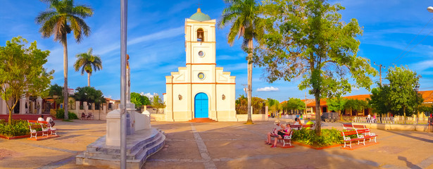 VINALES, CUBA - SEPTEMBER 13, 2015: Vinales is a small town and municipality in the north central Pinar del Rio Province of Cuba.
