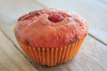 cranberry cup cake