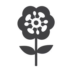 Obraz premium Flower icon