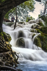 Waterfalls in Plitvice Lakes National Park, Croatia
