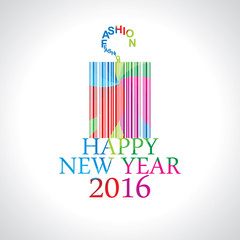 happy new year 2016 vector