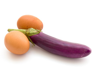Eggplant shows erectile dysfunction - 93883874
