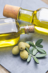 olives and olive oil