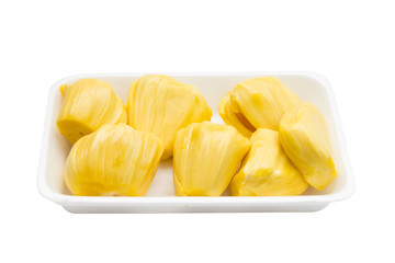 Jack fruit isolated on white background
